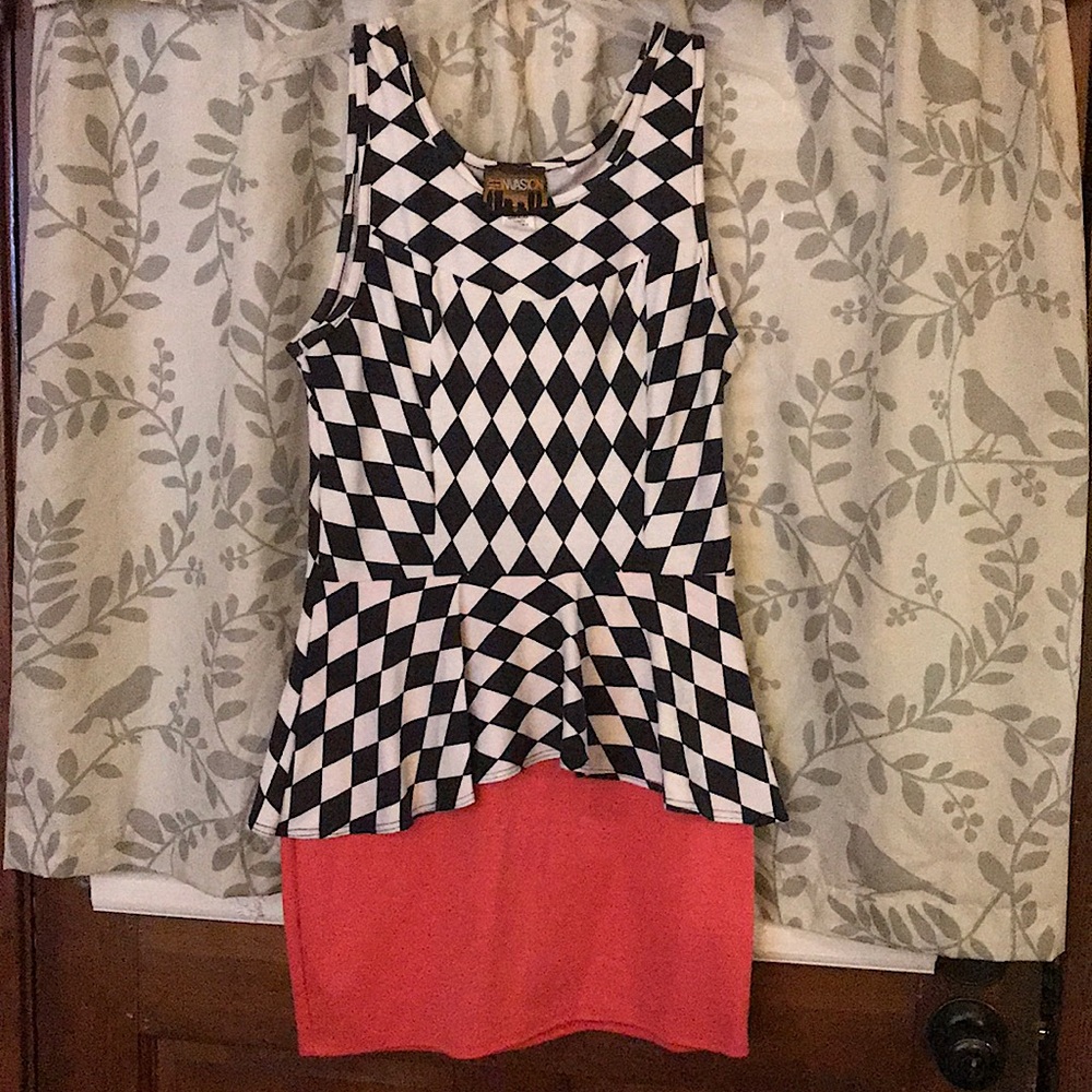Peplum dress